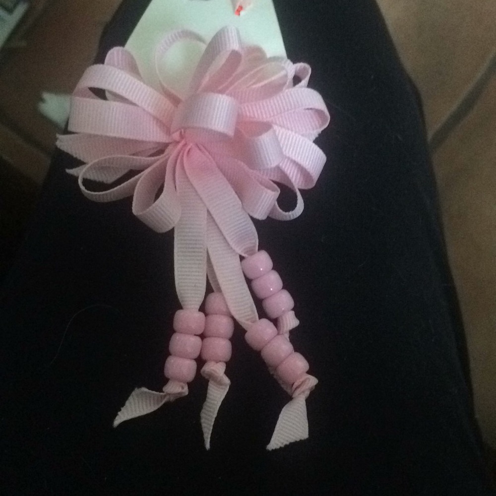 FINAL MARKDOWN Sweet little girls barrette pink